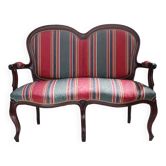 Louis XV two-seater armchair from the 80s.