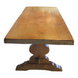 solid oak monastery table