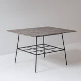 Set of two marble side tables, dating from the 1960s.