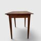 Petite table de ferme rustique en bois massif – Fin XIXe / Début XXe
