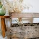 Old wooden bin or bottle holder