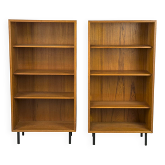 Bibliothèques en teck du milieu du siècle de Karl Andersson & Söner, années 1960, lot de 2