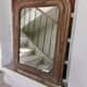 Louis Philippe gilded and pearl mirror
