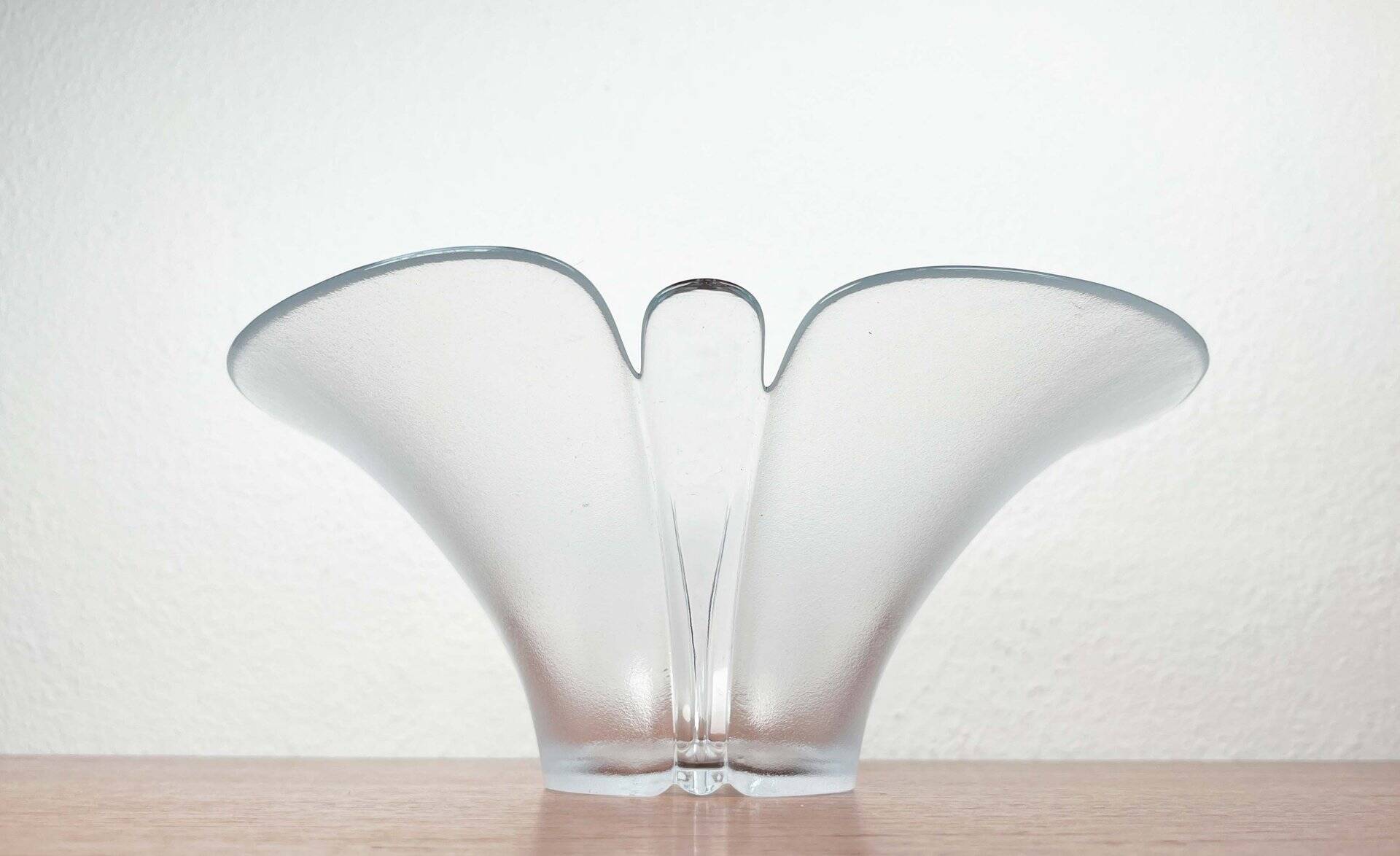 Vintage Danish glass bowl by Holmegaard, 1970s