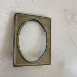 Antique brass frame