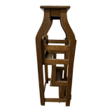 Stool transforming into a step ladder.