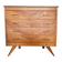 Commode en marqueterie de bois et pieds compas