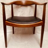 1950s Danish Hans Wegner Oak Model 503 Armchair
