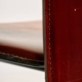 Pietro Costantini leather dining chair, set of 4