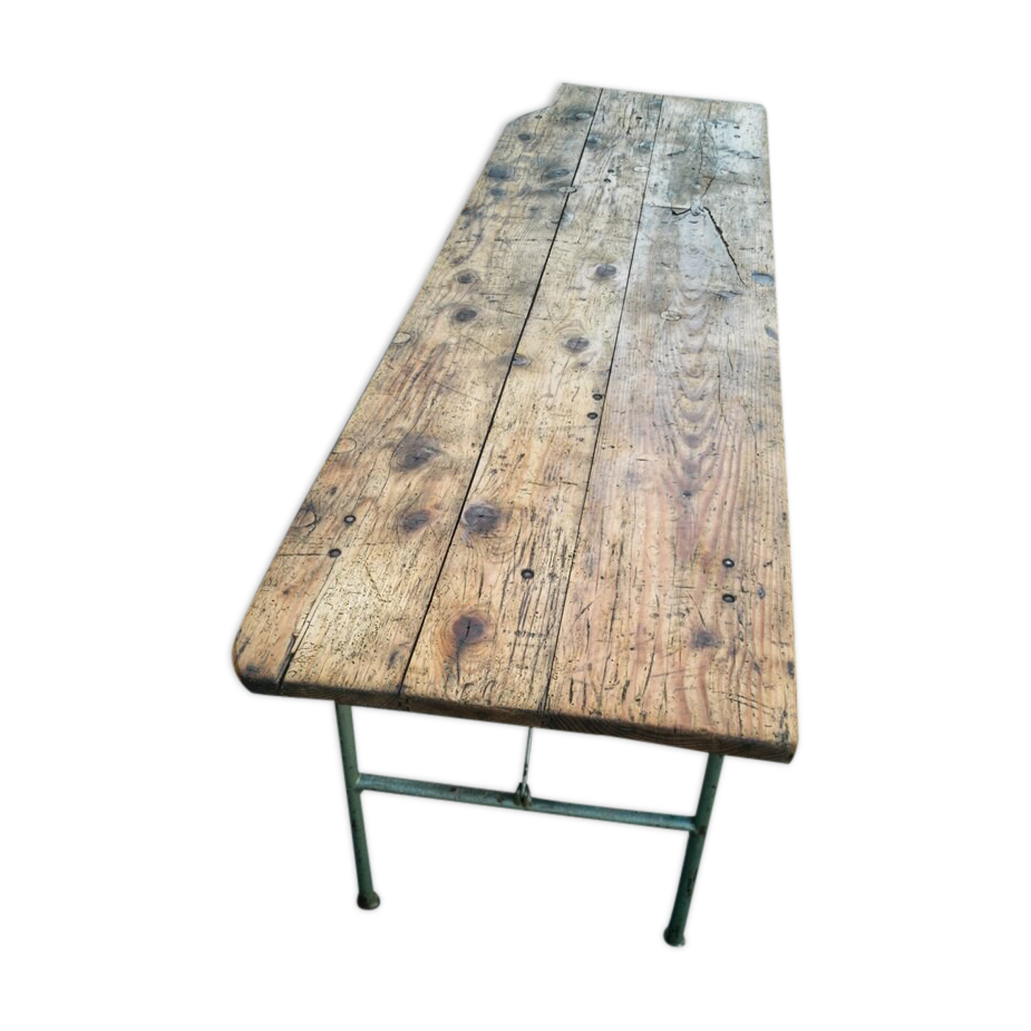 Old guinguette table