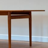 Mid-Century Danish teak extending dining table (Johannes Andersen)