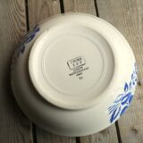 Ancient Saladier ceramics by Digoin Sarreguemines Model Simone