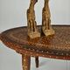 20th century Anglo-Indian inlaid bone coffee table