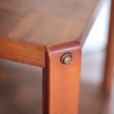 Table vintage, table bois, console art déco, table d'appoint,bout de canapé
