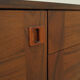 Buffet en noyer, design danois, années 1970, production: Danemark