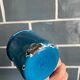 Small blue cup Swallow brand enameled sheet metal