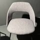 Duo de chaises tonneau 1950