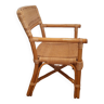Children's wicker rattan armchair