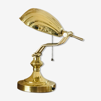 Golden shell lamp