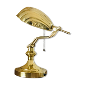 Lampe coquille dorée