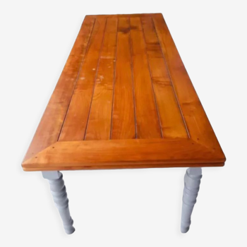 Table ferme ancienne rallonges