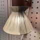 Scandinavian design wall light in teak and brass from the 1950s.