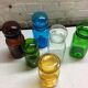 Lot of 6 vintage glass jars
