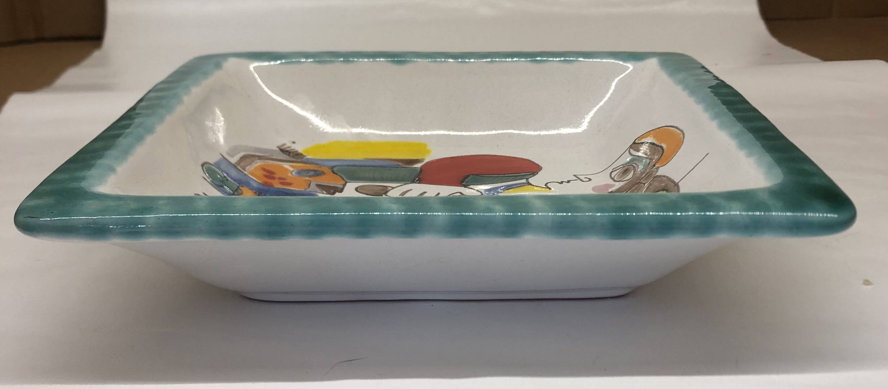 Italian ceramic empty pocket by Desimone