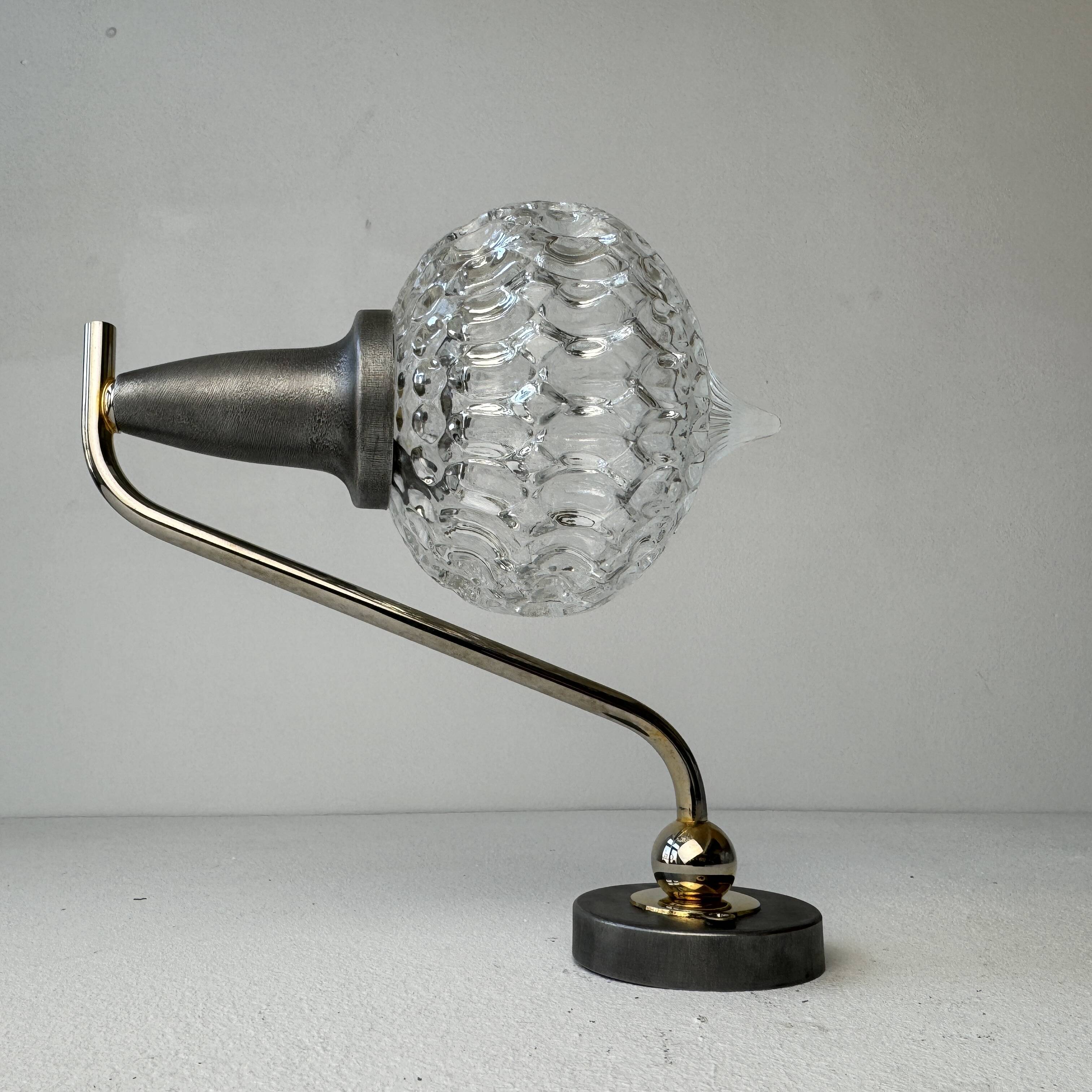 Pair of old vintage wall lights 1950