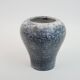 Vase en céramique gris et blanc