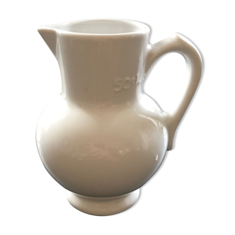 Classic white pitcher 50cl