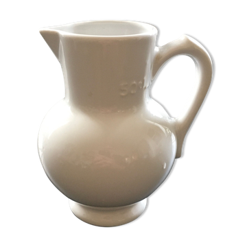 Classic white pitcher 50cl