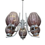 Art deco chandelier with 5 lights