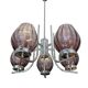 5-light art deco chandelier
