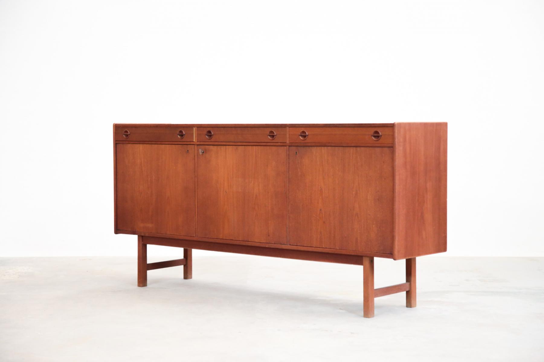 Scandinavian sideboard by Danish designer Tage Olofsson in teak