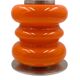 Space Age Orange Murano glass table lamp 1970s
