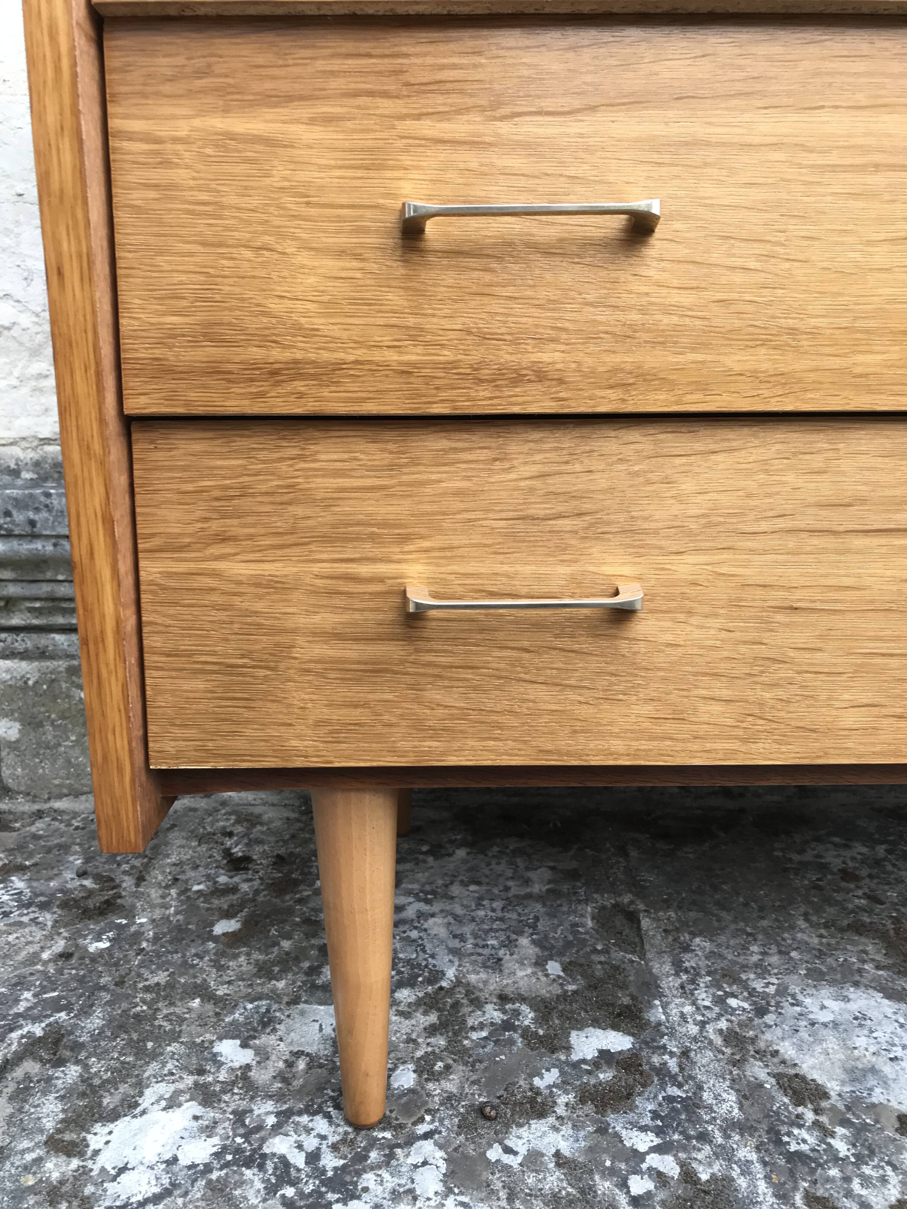 Commode year 60 light oak