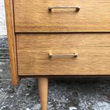 Commode year 60 light oak