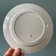 Set of 9 vintage flat plates in Badonviller earthenware