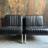 Ensemble (2) Chaises design vintage