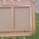 Oil on canvas framed hunting return Michel Gilbert 50 X 73 cm