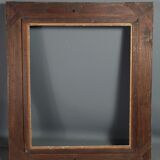 Montparnasse frame with keys carved ceruse wood 62x53 cm, foliage 46x38 cm SB