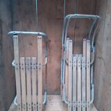 Traîneau pliable vintage - 4 disponibles