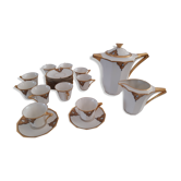 Service à cafe art deco porcelaine de Limoges ancien