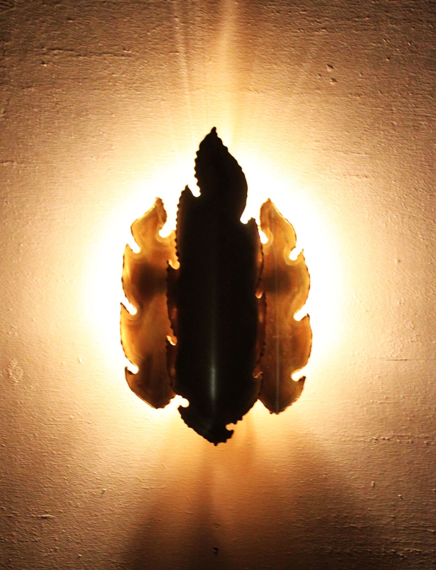 Wall lamp by Sven Aage Holm Sørensen, Denmark, 60's.