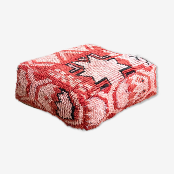 Moroccan kilim pouf