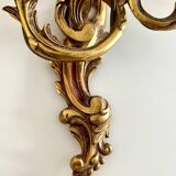 Lot of 2 Double Bronze Wall Lights
