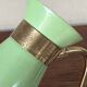 Lampe cocotte diabolo verte design années 60