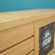Ash sideboard, Danish design, 1970s, designer: Poul H. Poulsen, production: Gangsø Møbler