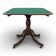 English game table in mahogany